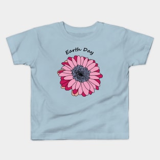 Gerbera Daisy for Earth Day Kids T-Shirt